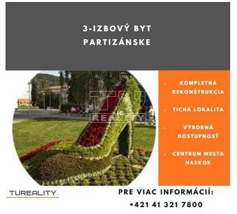 Na predaj 3-izbový byt v pokojnej lokalite a predsa...