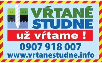 Vrtanie studní, vsakovacích vrtov v Revucej a okoli