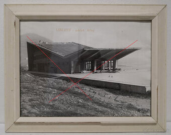 Obraz historická fotografia Hotel Lodenica Zemplínska Šírav