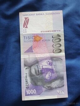 1000sk, bankovka