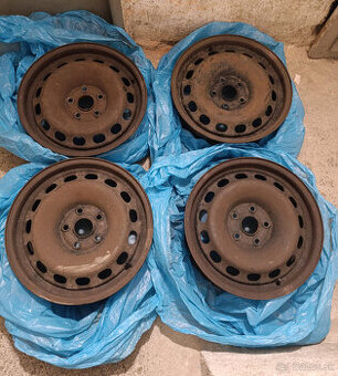Oceľové disky 5x112 R16 (Škoda,VW,Audi,Seat) - 4kusy