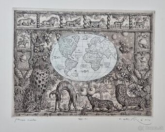 Mapa sveta II. a Mapa sveta III. - Peter Kľúčik