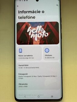 Motorola edge 40 neo
