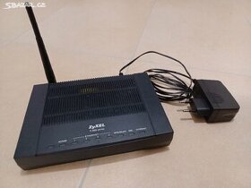 Zyxel P-660HW-T3 v3 - router, AP, síťový přepínač