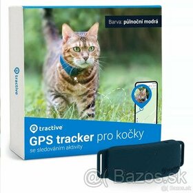 GPS lokátor pre mačky - polnočná modrá - Tractive