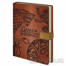 Nový zápisník Game of Thrones - Sigils A5