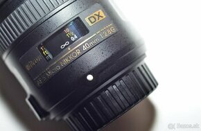 Nikon AF-S 40mm f/2,8G DX Micro Nikkor