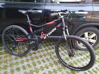 celoodpružený bicykel Rockrider 520S,kol.27,5", rám L