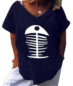 Tmavomodrá blúzka, v. 2XL/3XL