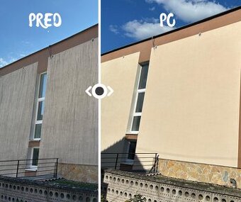 Čistá strecha a fasáda? Žiadny problém