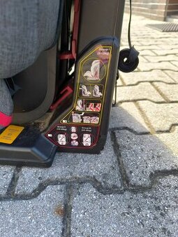 Petite&Mars Autosedačka Prime II Isofix Grey 9-36 kg