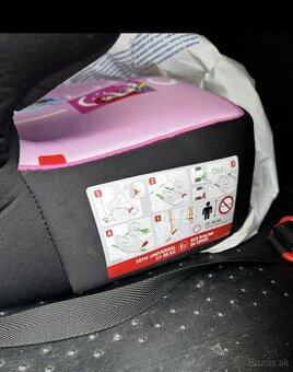 Podsedák s ISOFIX