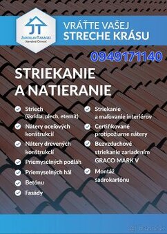 Maliarske a natieračské práce.Montáž sadrokartónu●CELA SR●