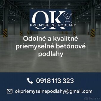 OK Priemyselné podlahy