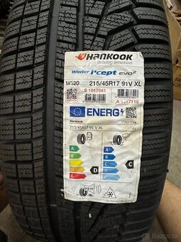 215/45 R17 Hankook Winter icept Evo2 91V XL