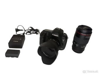 Canon Mark III EOS 5D + objektívy Sigma 50mm,Canon makro 100