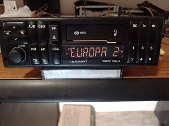 Predám radio Blaupunkt Lubeck Rcc45