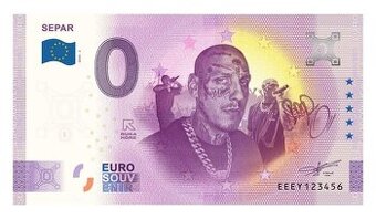 0€ bankovka Separ
