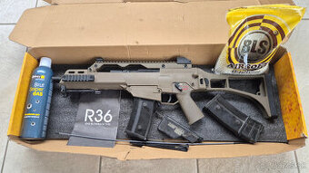 Army airsoft zbraň R36 GBBR Green Gas