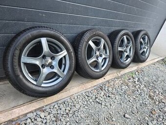 Alutec 4x100+Celoročné pneu Michelin 175/65 R14