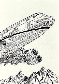 Obraz Boeing 747