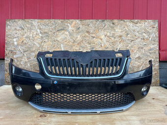 407. PŘEDNÍ NÁRAZNÍK: ŠKODA FABIA II FACELIFT 2010->