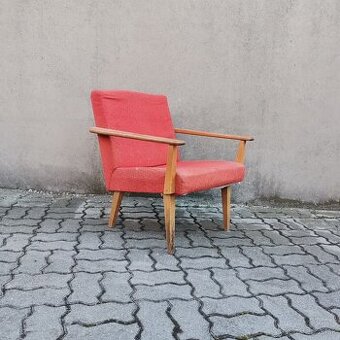 Retro kreslo Tatra Nabytok Jirak 1970 Vintage