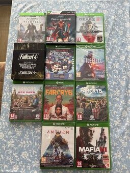 Predám Hry na Xbox viď foto