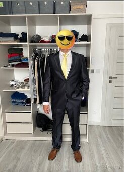 Predam černý 2-dielný oblek