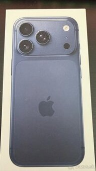 iPhone 17 pro deep blue 256gb novy
