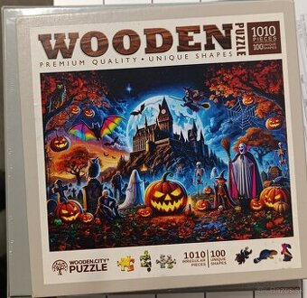 Drevené puzzle 1000