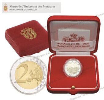 2 euro Monako 2025 proof