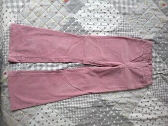 Menčestrové nohavice veľ.134