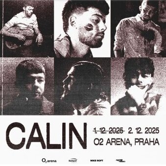 Predám lístky na Calina 1.12. v O2 aréne
