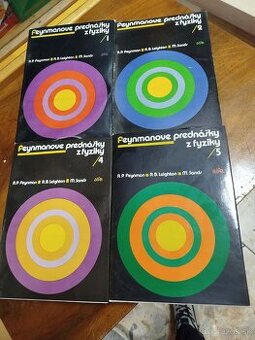 Feynmanove prednášky z fyziky 1.,2.,4.,5.,--1980 až 1990--Ri