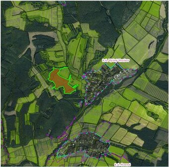 Predám Lesy a TTP v obci Vyšný Hrušov (PARCELA E 1174)