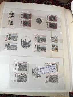 Predám tieto aršíky z Československa