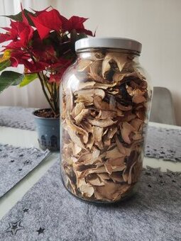 Sušené hríby- dubáky