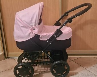 kočík pre bábiky + bábika Baby Annabelle