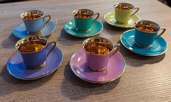 Retro porcelánová sada Windsor – Epiag Loučky (Československ