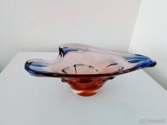 Mísa hutní sklo Mstišov-Zemek -