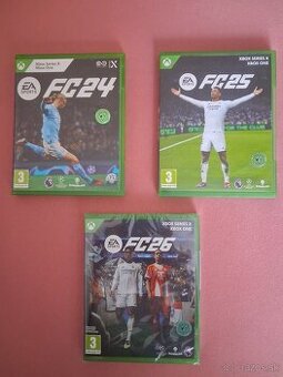 Xbox One/Xbox Series X hry FC24, FC25 a FC26