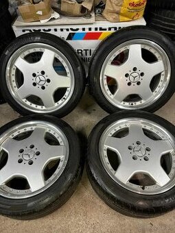 4ks alu disky Mercedes 5x112 r18 pneu 5mm