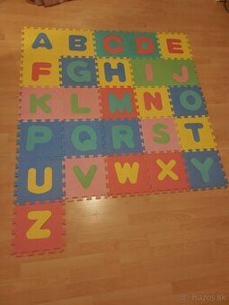 Detská penová podložka- puzzle