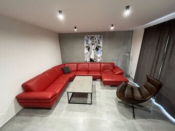 Predám koženú sedaciu súpravu - málo používanú