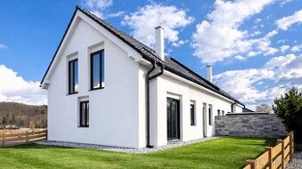 Na predaj je novostavba 5 izbového rodinného domu v Hronseku