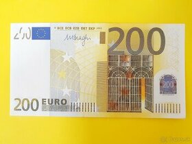 Bankovka 200€ EF/XF (mimoriadne pekná)