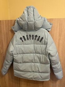 Trapstar Irongate Detachable Hooded Puffer Jacket Baby Blue - 1