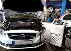 Volvo - výmena oleja v automatickej prevodovke (preplach aut