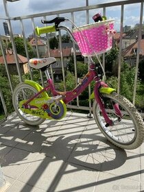 Detský dievčenský bicykel DHS Duchess 16”